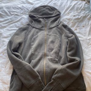 Lulu full zip scuba hoodie